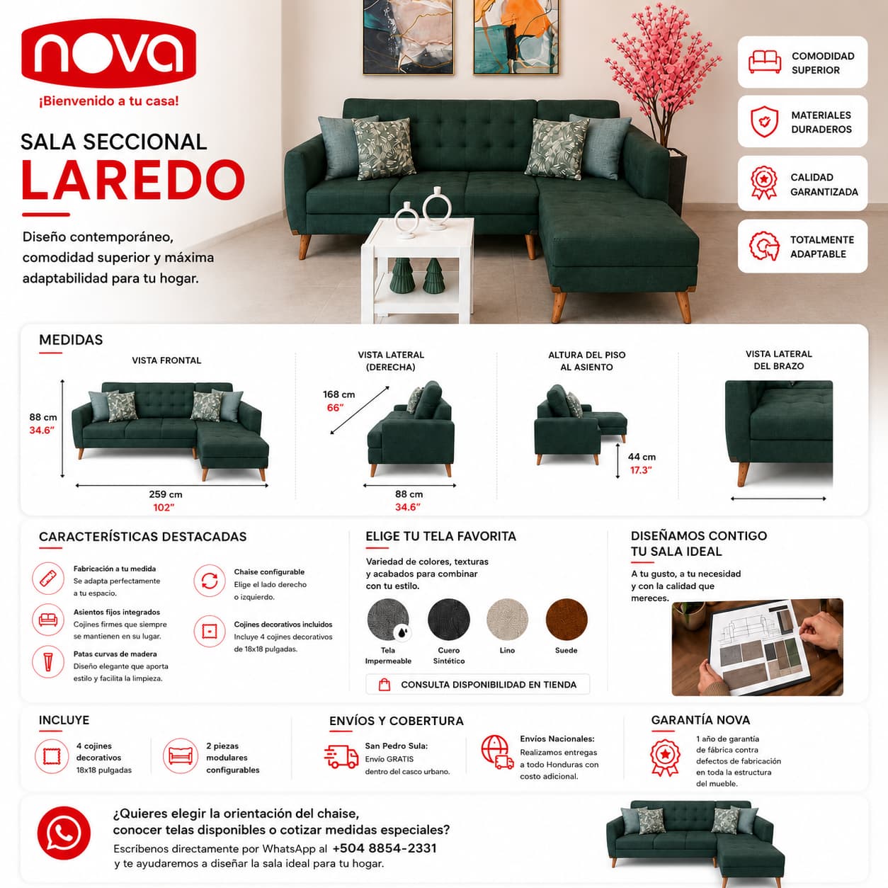 JUEGO DE SALA LAREDO - Imagen 3
