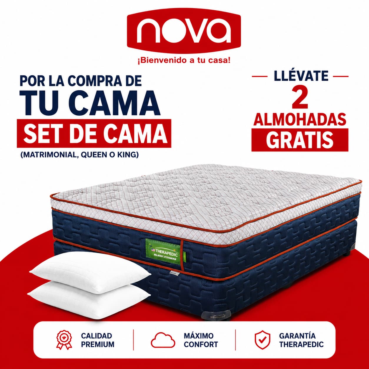 THERAPEDIC SLEEP FITNESS COMFORT - Imagen 3