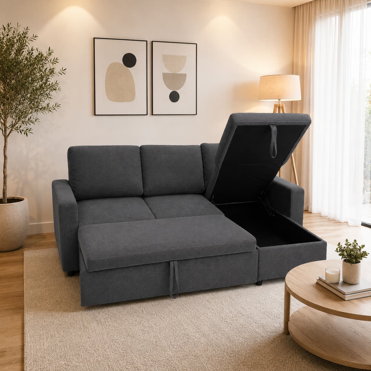 SOFA CAMA SLEEP & STORE - Imagen 4