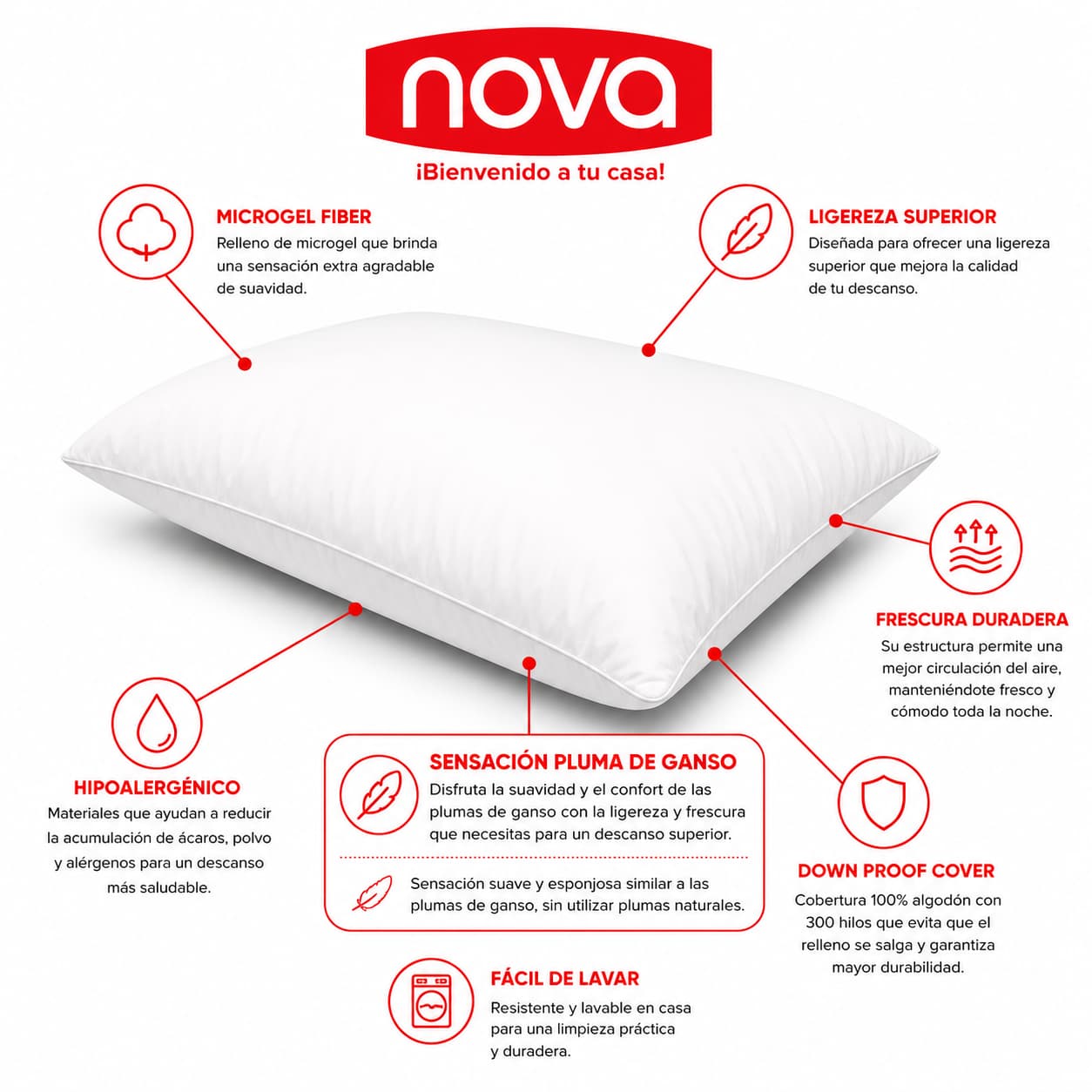 Almohada Beyond Rest - Imagen 2